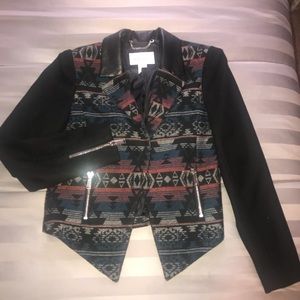 BCBG Tribal Print Blazer